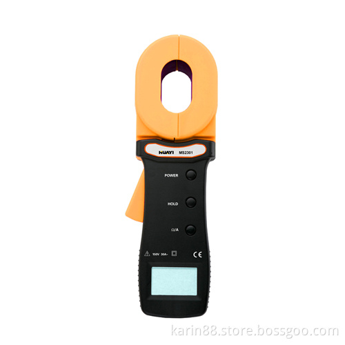 HIGH ACCURACY Loop Clamp Earth Resistance Tester